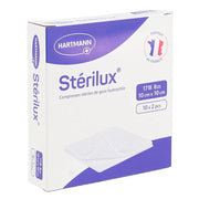 Hartmann sterilux sterile compresses de gaze 10*10cm x20u