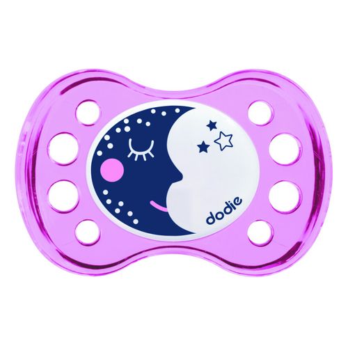 Dodie sucette anatomique +6 mois nuit lune Saturne