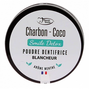 Denti-smile poudre blancheur pot charbon coco menthe 10gr 6323