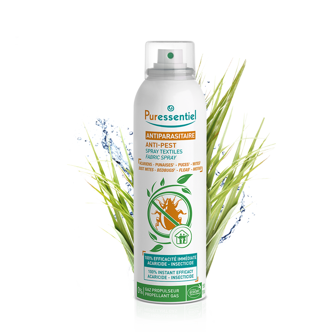 Puress assaini spray textile antiparasitaire 150 ml