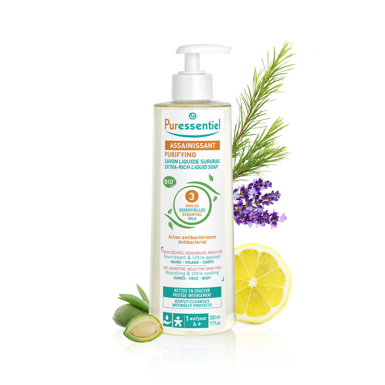 Puress assaini savon surgras 500 ml