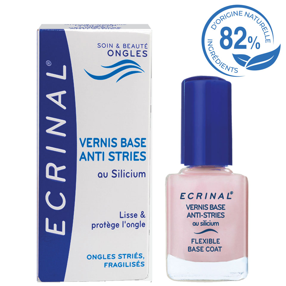 Ecrinal vernis base anti-stries ongles