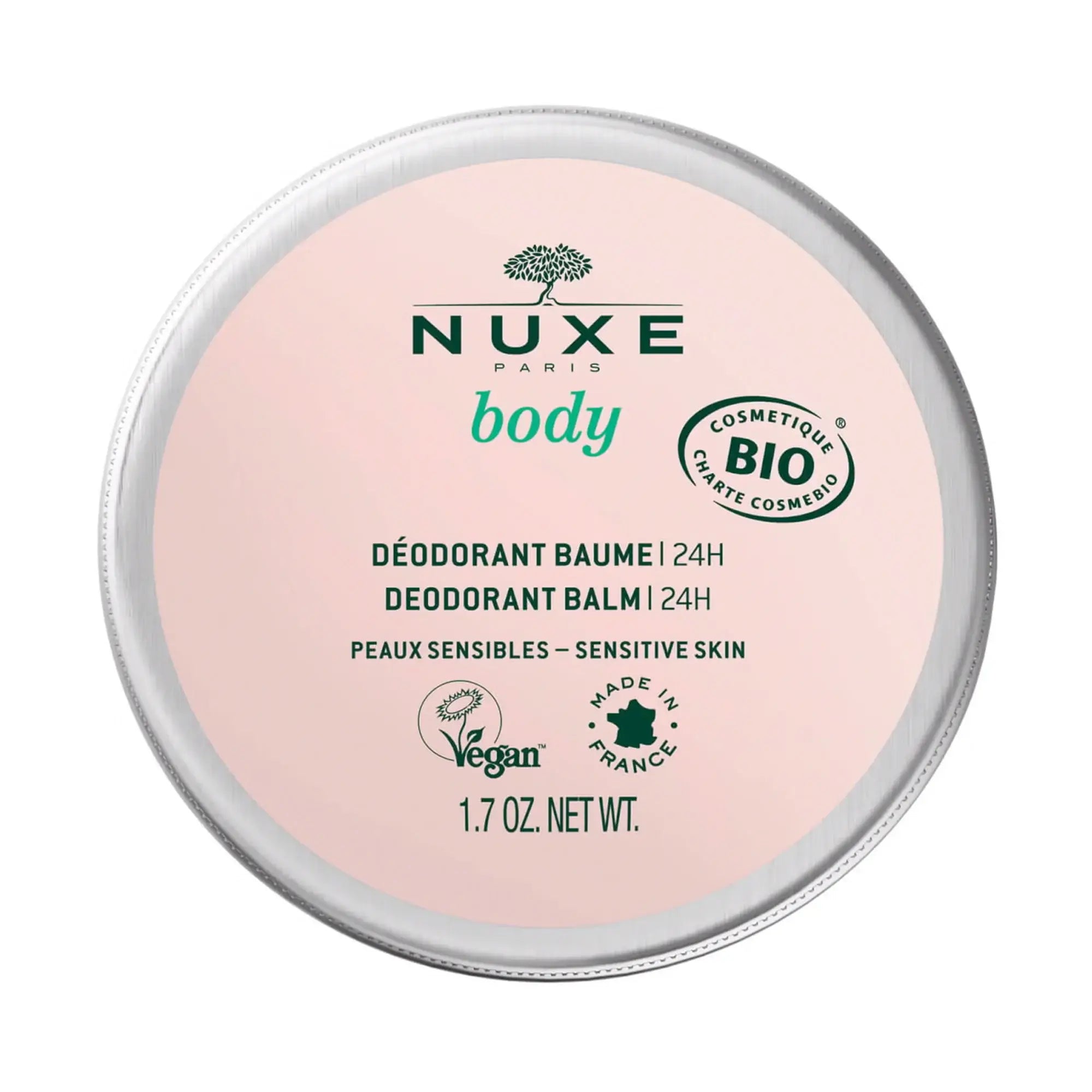 Nuxe body deodorant baume 24h 50gr