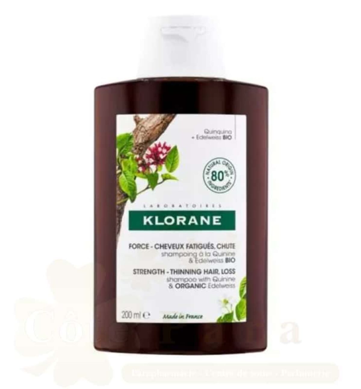 Klorane shampooing quinine nf 200 ml