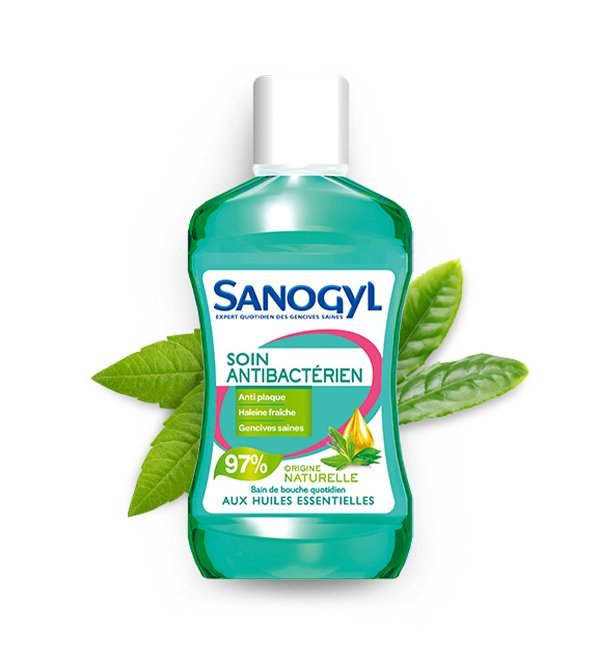 Sanogyl bain de bouche anti bacterien he eucalyptus fl 500ml