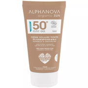 Alphanova Crème Solaire Teintée Claire Certifiée Bio SPF 50+