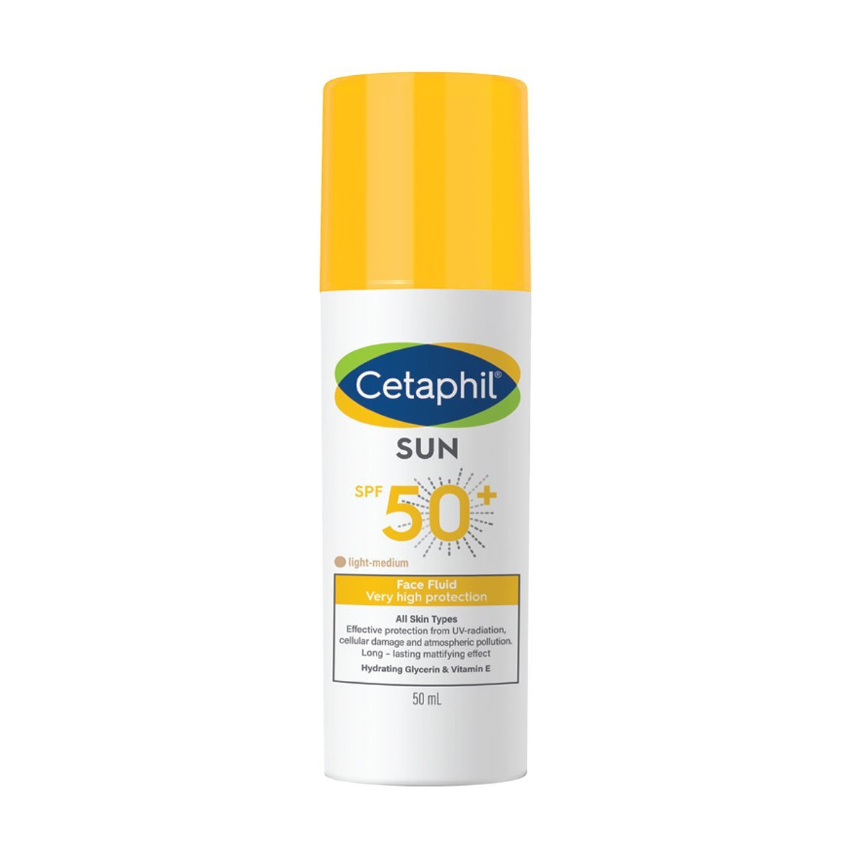 Galderma cetaphil sun face fluide teinté spf 50+ (50 ml)