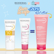 Bioderma Photoderm AR teinte naturelle SPF50+ 30ml + Sensibio Defensive Crème 40ml = Gel Moussant 100ml Offert