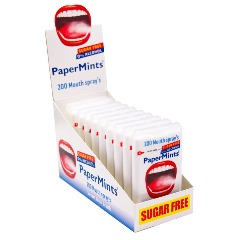 Papermints presentoir recharge spray 10u