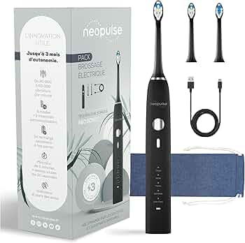 Neopulse brosse a dents electrique neosonic noir