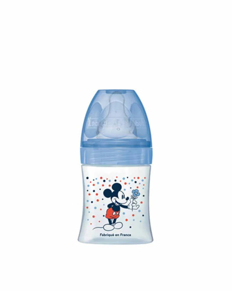 Dodie biberon initiation+ 150 ml Mickey bleu 0-6 mois