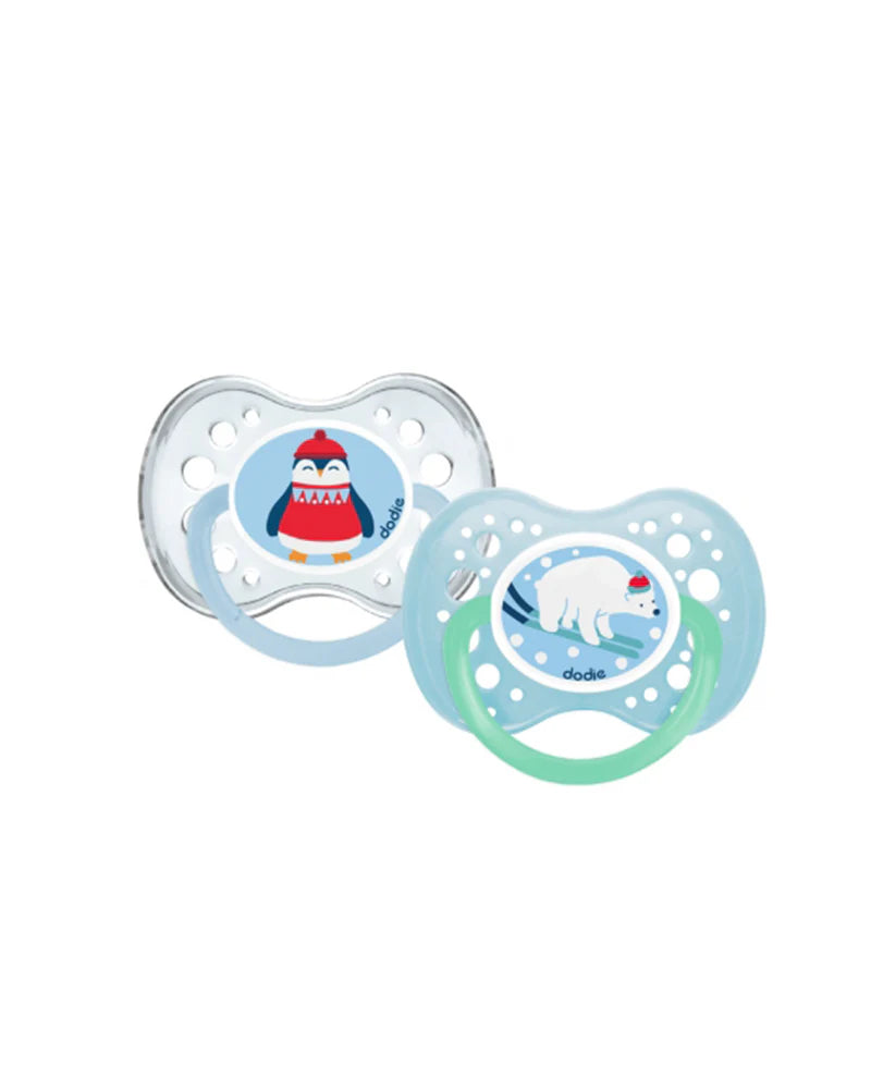 Dodie sucette anatomique +18 mois duo winter