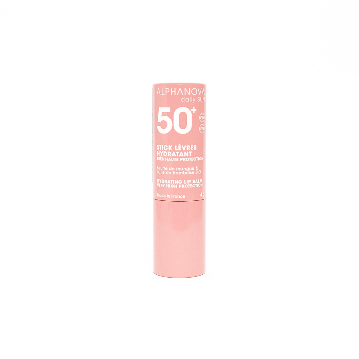 Alphanova Stick Lèvres Hydratant SPF 50+