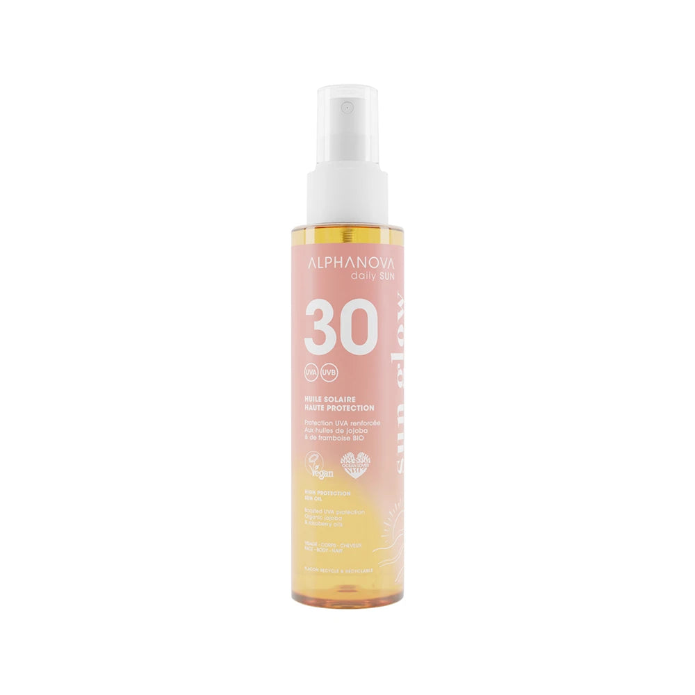 Alphanova Huile Solaire Haute Protection SPF 30
