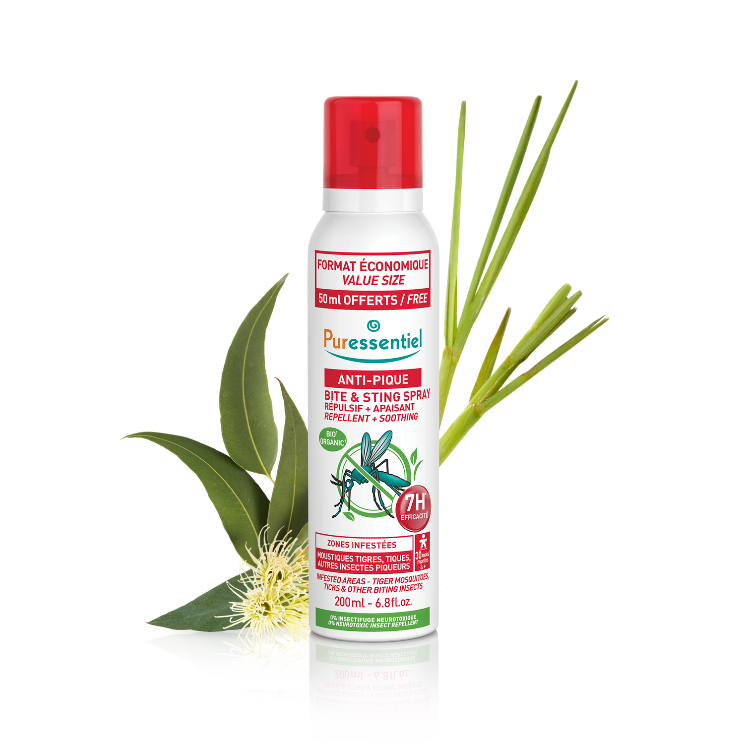 Puress anti pique spray repulsif + apaisant 7h 200ml