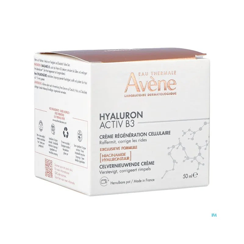 Avene hyaluron crjour pot 50ml fa
