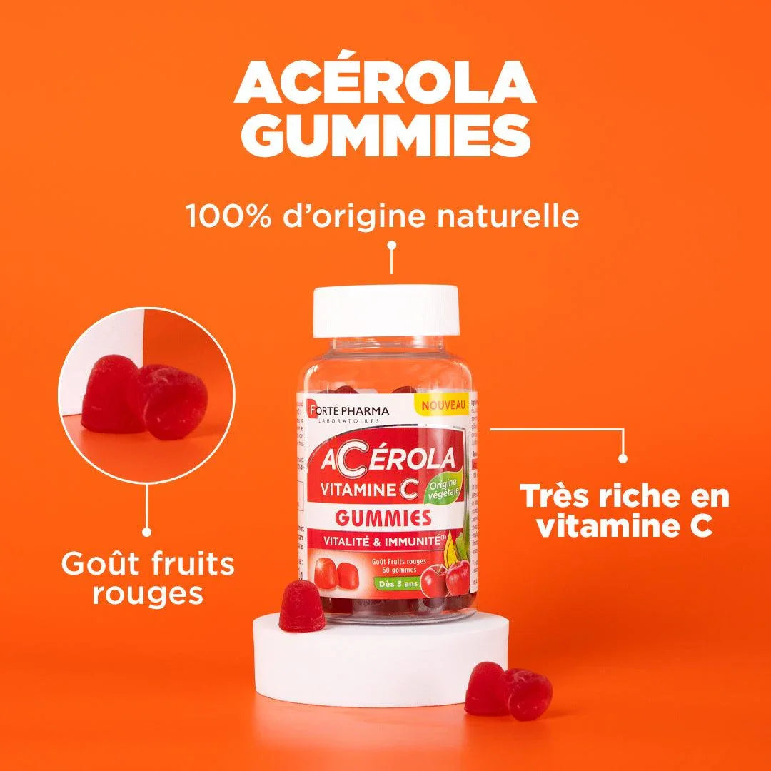 Forté Pharma Acérola Gummies