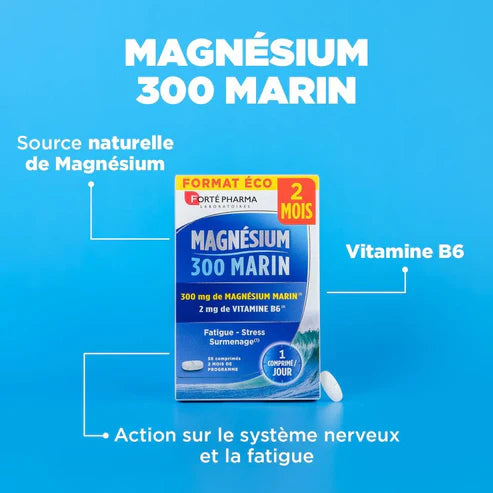 Forté Pharma Magnésium Marin 300 Mg 28 Cp