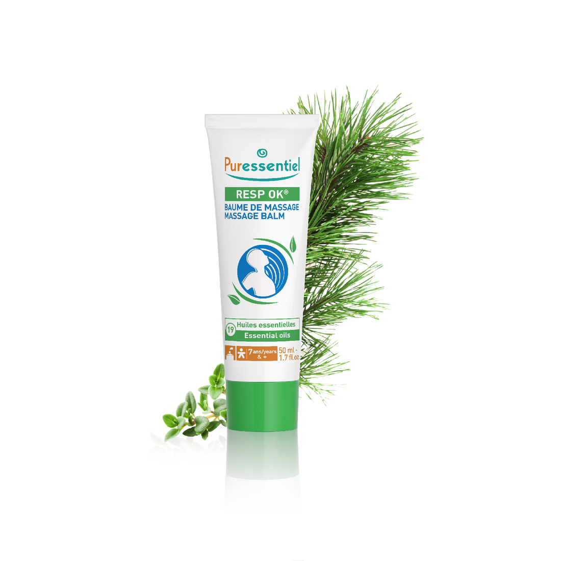 Puress respir baume de massage 19 he tb 50ml