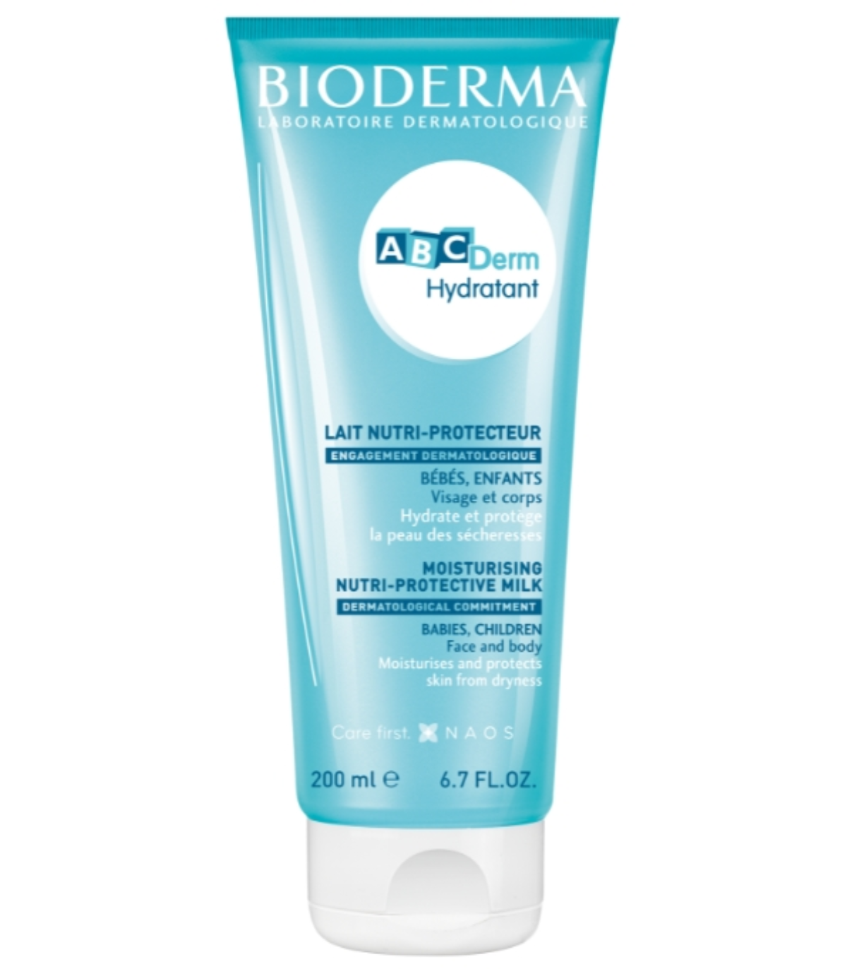 Bioderma ABCDerm lait hydratant 200 ml
