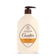 Rogé cavaillès gel surgras bain douche lait et miel 1l