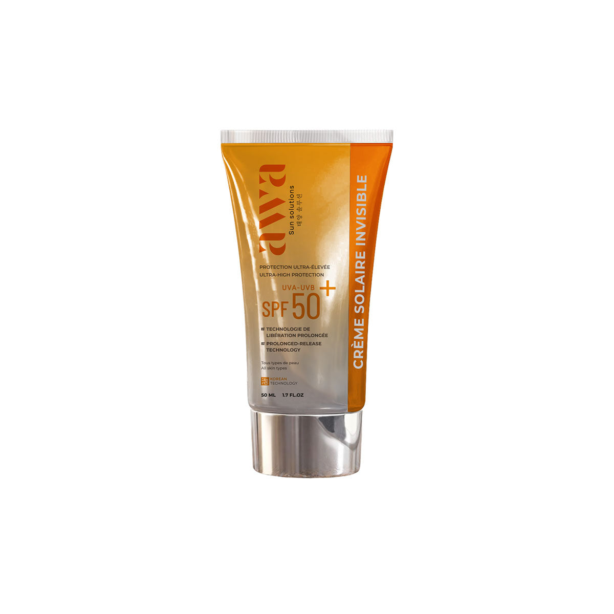 Awa creme solaire invisible 50 ml