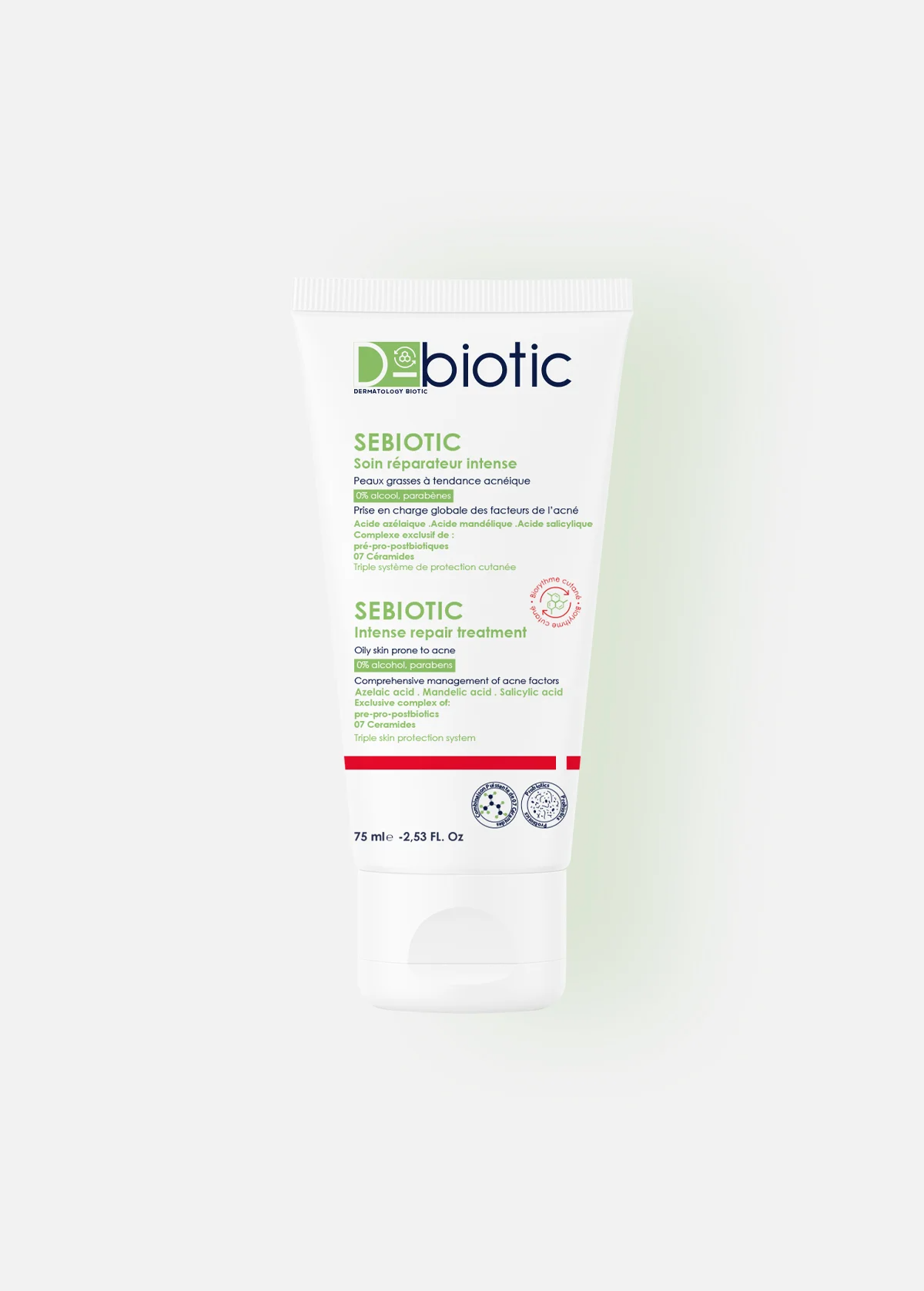 D-biotic sebiotic soin reparateur intense 75ml