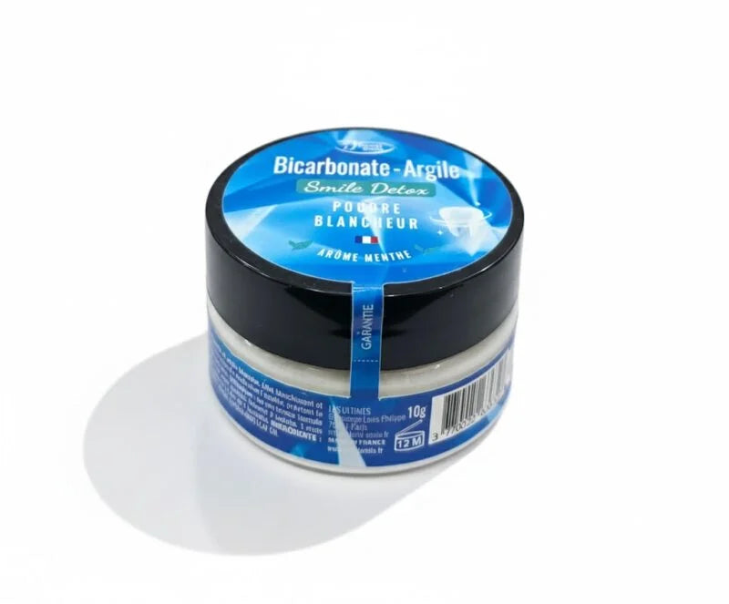 Denti-smile blancheur poudre pot bicarbonate-argile 10gr