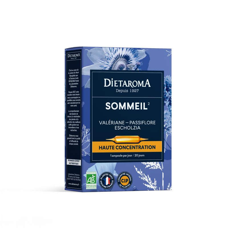 Dietaroma C.I.P. Sommeil 20 ampoules