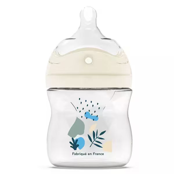 Dodie biberon multi perforé 150 ml bleu 0+ mois débit 1