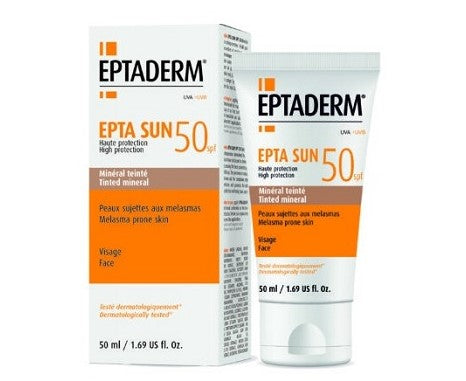 Eptaderm epta sun 50 minéral teintée (50 ml)