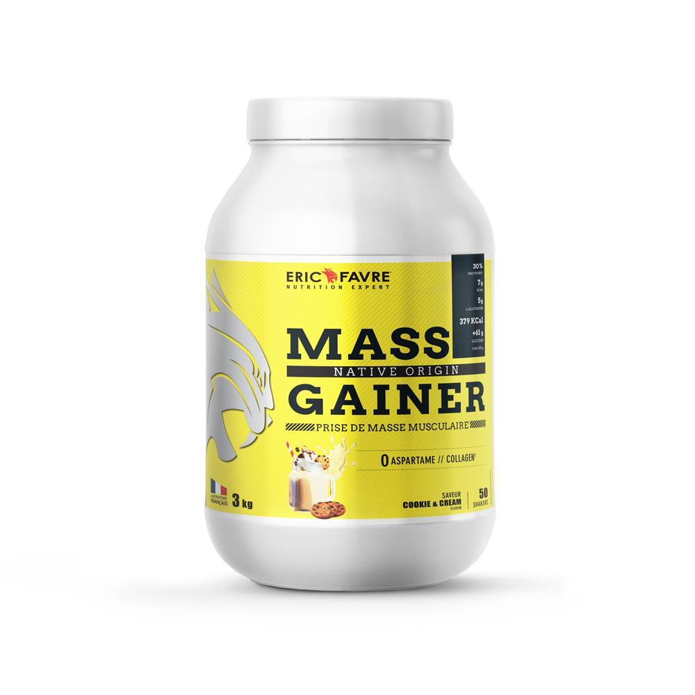 Eric Favre Mass Gainer Native Protein Cookies & Cream 3kg