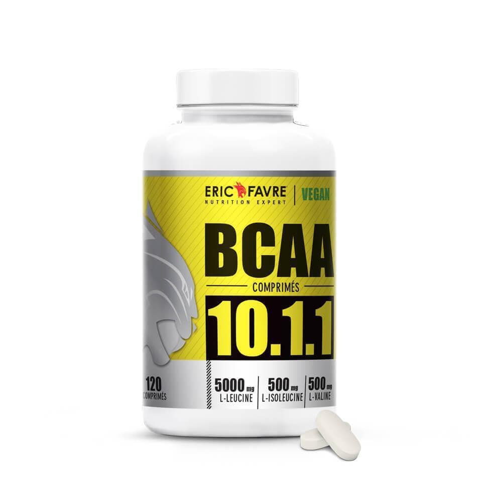 Eric Favre Sport BCAA 10.1.1 Vegan Acides Aminés Essentiels 120 comprimés