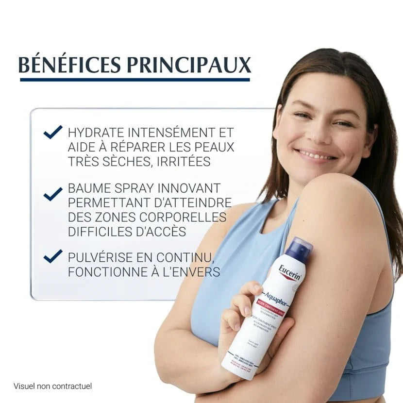 Eucerin aquaphor baume spray corps 250 ml