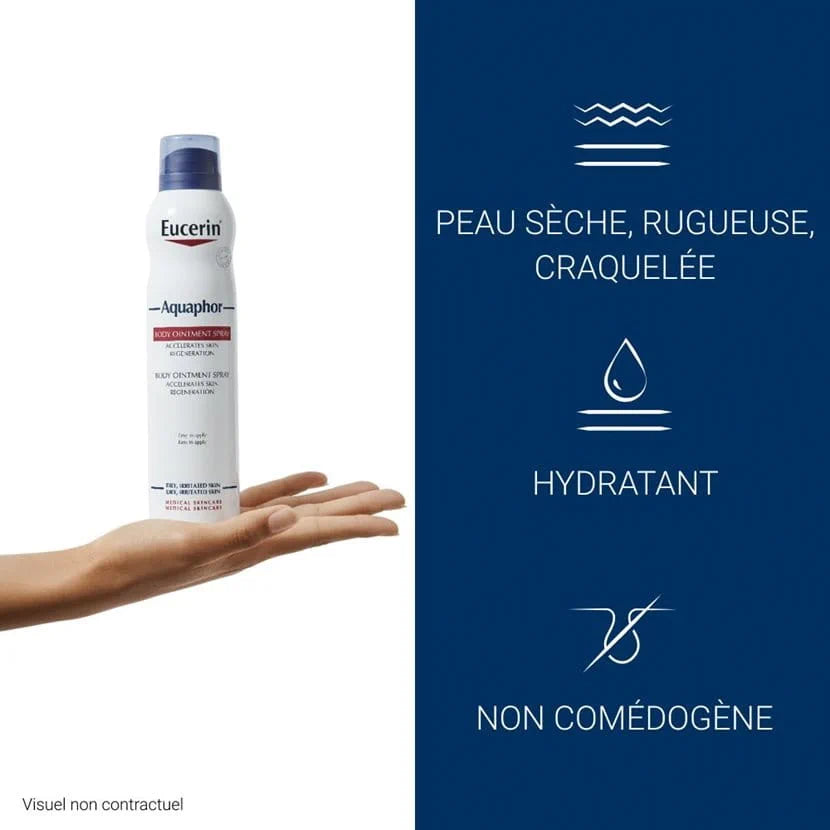 Eucerin aquaphor baume spray corps 250 ml
