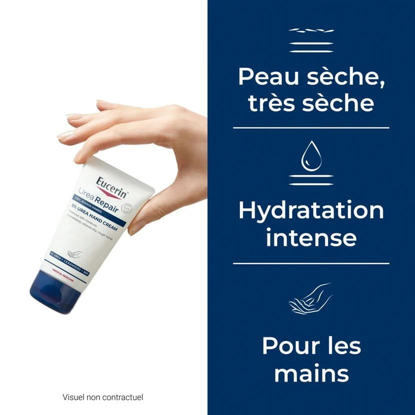 Eucerin crème mains 5% d'urée