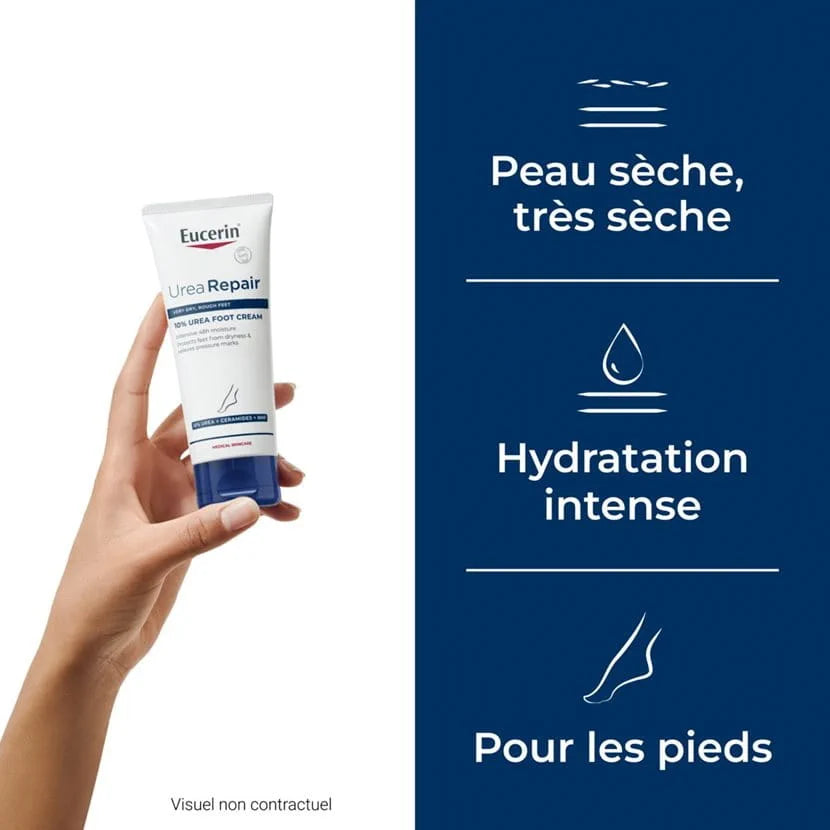 Eucerin crème pieds 10% d'urée