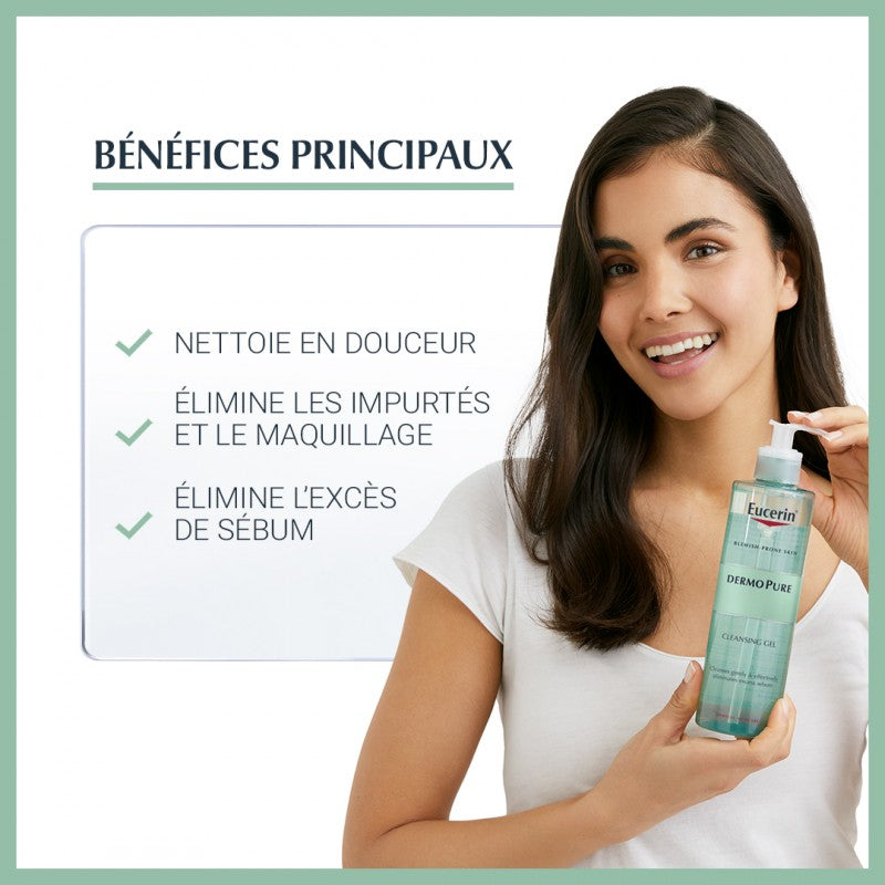 Eucerin dermopure gel nettoyant
