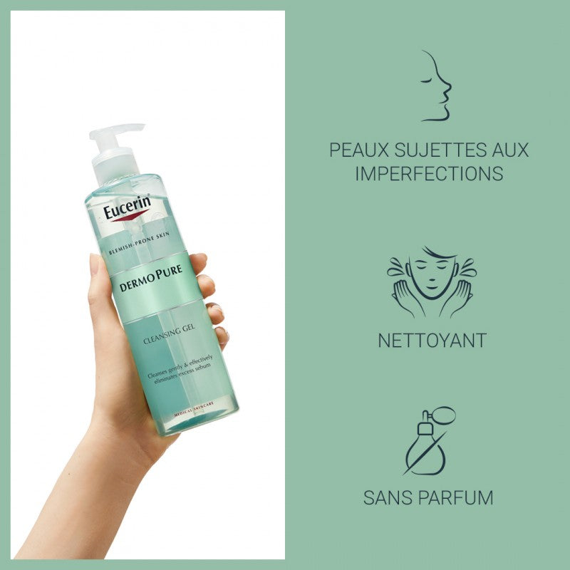 Eucerin dermopure gel nettoyant