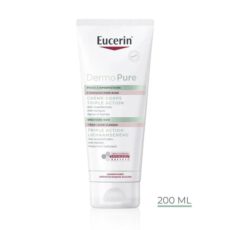 Eucerin dermopurifyer triple effect body cream 200 ml