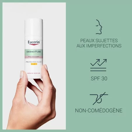 Eucerin dermopurifyer uv sun fluid spf30