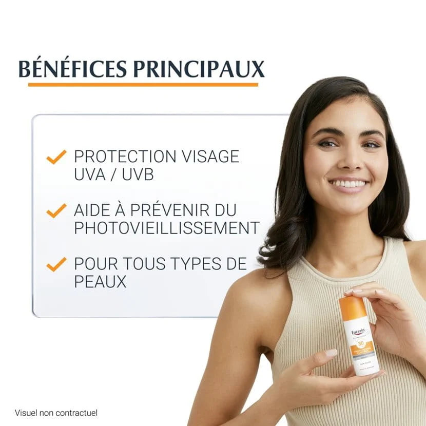 Eucerin fluide anti-âge spf50 50 ml