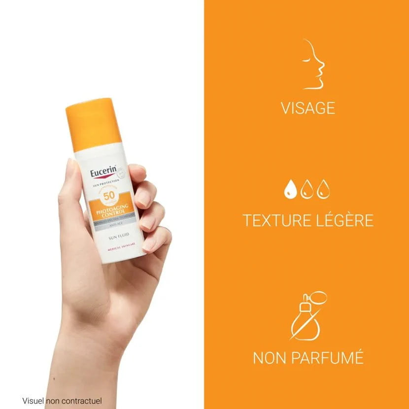 Eucerin fluide anti-âge spf50 50 ml
