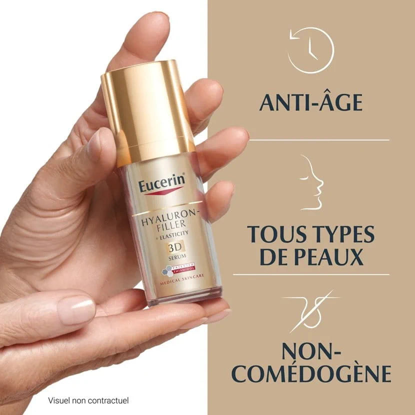 Eucerin hyaluron filler + elasticity 3d serum