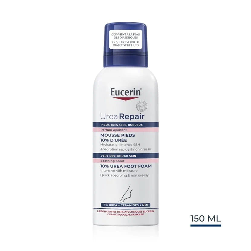Eucerin urea 10% foot foam