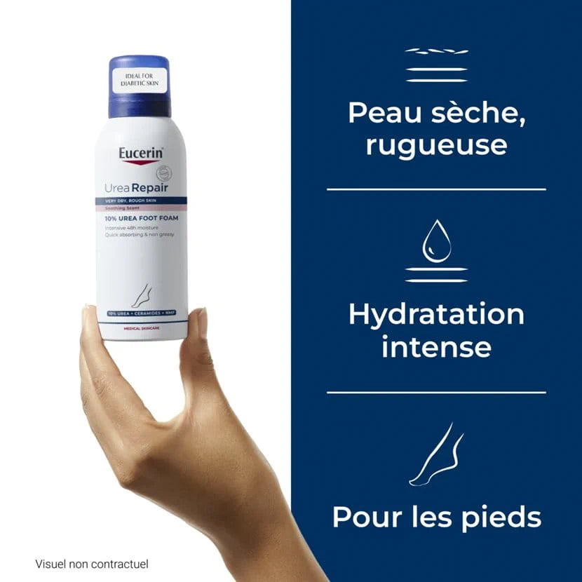 Eucerin urea 10% foot foam