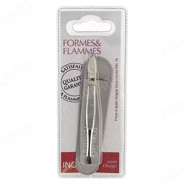 Formes&Flammes Pince à épiler carrés 9 cm