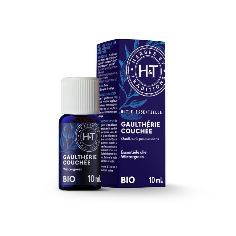 Herbes et Traditions Huile Essentielle Gaulthérie Couchée Bio 10ml