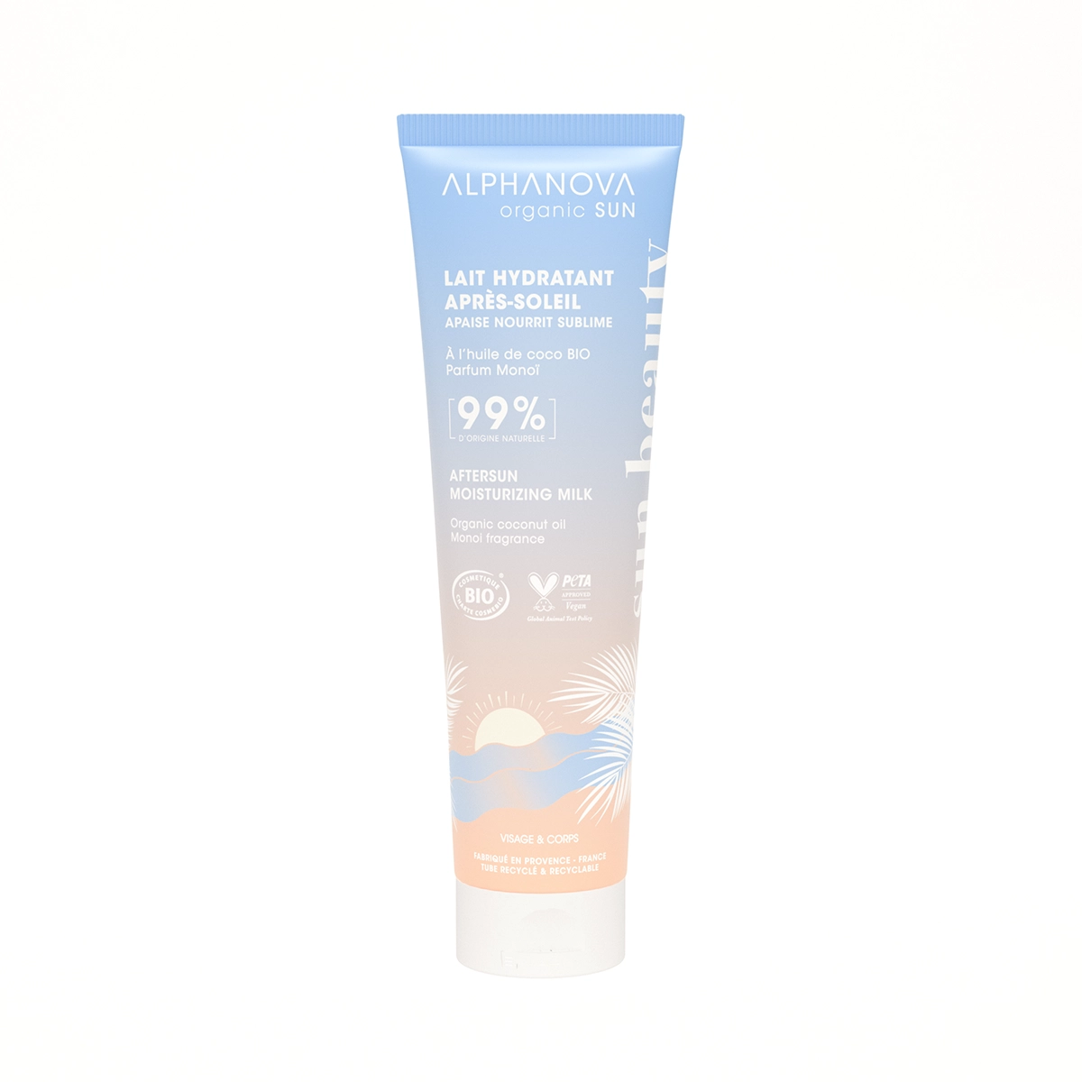 Alphanova Lait Hydratant Sublimateur Certifié Bio