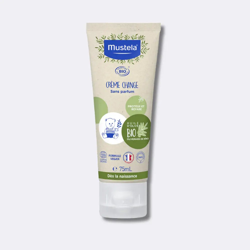 Mustela bio creme de change sans parfum 75ml